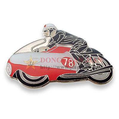 Motorcycle Enamel Pin Badges